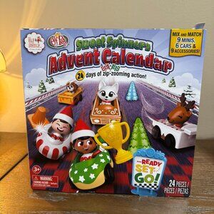 Elf on a Shelf Pets Sweet Spinners Advent Calendar 24 Days of Zip Zooming Action